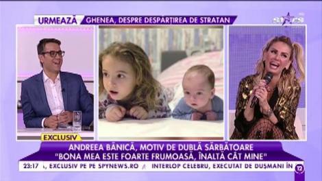 Andreea Bănică, motiv de dublă sărbătoare: "Sâmbătă vom face prima petrecere pentru Noah, la noi acasă"