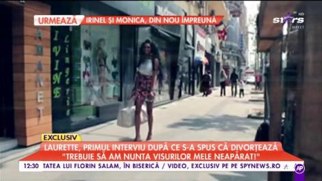 Laurette, primul interviu după ce a spus că divorțează: ”Cred că Dumnezeu pentru fiecare om are un scop”