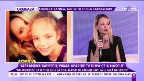 Primele imagini cu fetiță Alexandrei Bădescu! "Fiica cea mare este geloasă pe sora ei"