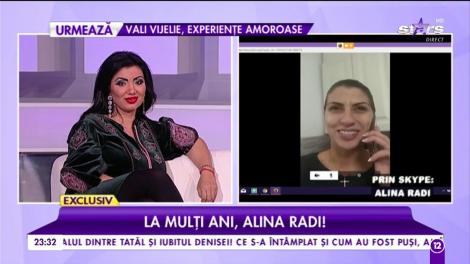 Alina Radi s-a mutat în casă nouă, chiar în ziua ei de naştere!