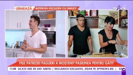 Fiul Patriziei Paglieri a moștenit pasiunea pentru gătit. Secrete din bucătăria celui mai dur chef