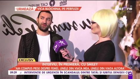 Interviu, în premieră, cu Smiley: ”Am compus piese despre femei, unele din viața mea, unele din viața altora”