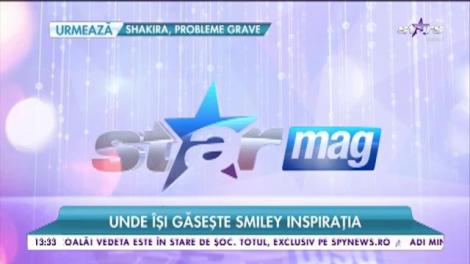 Unde își găsește Smiley inspirația: „Mă inspiră absolut tot din jur”