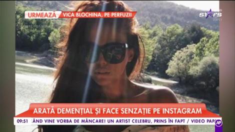 Arată demențial și face senzație pe Instagram. Forme apetisante și privire de felină