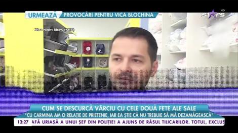 Cum l-au schimbat cele două fete pe Liviu Vârciu. Doar el îi face băiță micuței Anastasia