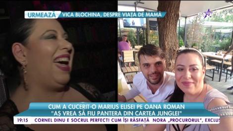 Cum a cucerit-o Marius Elisei pe Oana Roman. Dezăvaluiri picante din viața de cuplu a celor doi