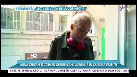 Cele mai cunoscute bloggerițe de la noi preferă Parisul: ”Alina Ceușan și Carmen Grebenișan, împreună în capitala Franței