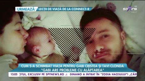 Cum s-a schimbat viața pentru Tavi Clonda și Gabriela Cristea: „Gabi are probleme cu alăptarea”