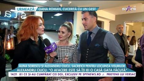 Alina Sorescu și Alexandru Ciucu, sacrificii pentru locuința visurilor