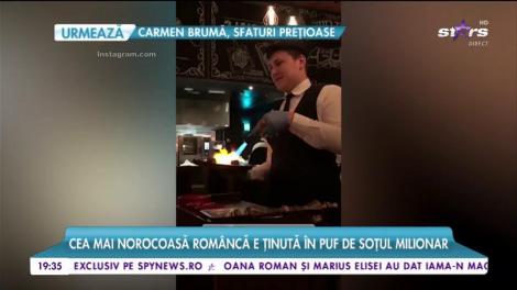 Ela și Anil Arjandas, răsfăț pe bani mulți în Dubai. Cea mai norocoasă româncă este ținută în puf de soțul milionar