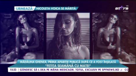 Mădălina Ghenea, prima apariție publică după ce a fost înșelată: ”Fetița seamănă cu Matei”