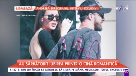 Gabi Enache își răsfață amanta. Au sărbătorit iubirea printr-o cină romantică