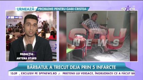 Tatăl Gabrielei Cristea, de urgență la spital. Bărbatul a trecut prin 5 infarcte