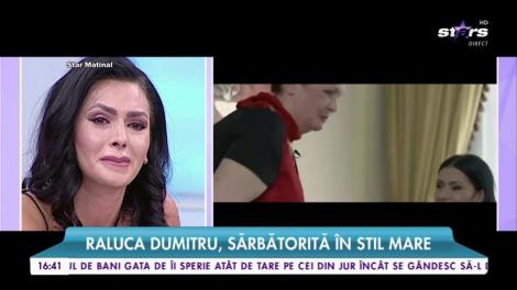 Raluca Dumitru sărbătorită în stil mare. Surpriză de proporții pentru o frumoasă prezentatoare