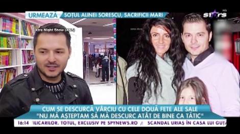 Cum se descurcă Liviu Vârciu cu cele două fete ale sale: ”Am fost în club acum două săptămâni și am stat 35 de minute”