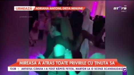 Nuntă de un milion de euro. Mireasa a atras toate privirile cu ținuta ei