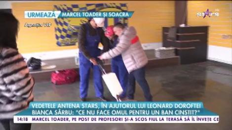 Vedetele Antena Stars, în ajutorul lui Leonard Doroftei. Cristi Brancu: ”Ne-am hotărât să ne luam altă slujbă