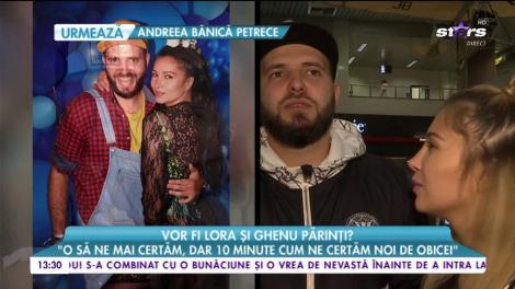 Lora și Ionuț Ghenu, părinți? Cei doi fac o declarație bomba” ”Noi doi ne tachinăm foarte mult”