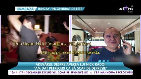 Adevărul despre averea lui Nick Rădoi: Am dat petreceri ca să scap de depresie”