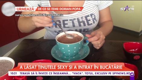 Nicoleta Luciu, la cratiţă! Vedeta a pregătit o reţetă rapidă cu seminţe de chia