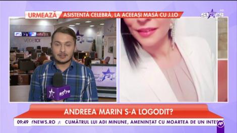 A apărut un inel pe degetul Andreei Marin