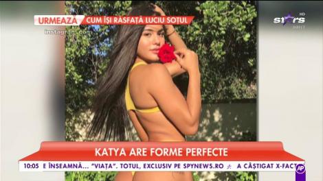 Imaginile care îți vor stârni imaginația! Bruneta asta o să îți ia ochii cu formele ei