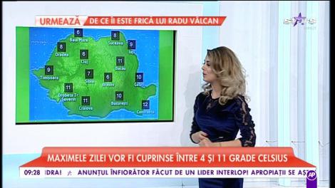 Cum va fi vremea astăzi