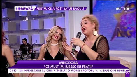 Minodora dedică melodia ”Ce mult îmi iubesc eu frații” tuturor celor care au frați și surori