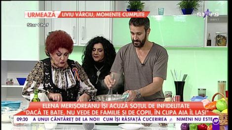 Elena Merişoreanu îşi acuză soţul de infidelitate