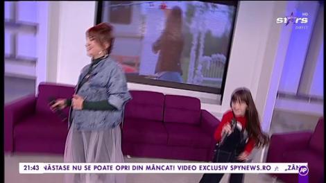 Adda, cea mai fericită mămică. Vedeta cântă alături de fetița ei