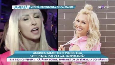 Andreea Bălan, lecții pentru Ella: „Primii bani i-am câștigat la 11 ani”