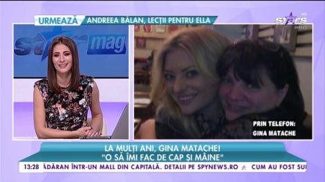 Este ziua de naștere a mamei Deliei. La mulți ani, Gina Matache!