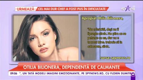 Otilia Bilionera, dependentă de calmante. Celebritatea atârnă greu pe umerii vedetei