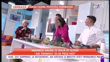 Mirabela Dauer, o viață pe scenă: „Am terminta 20 de piese noi”