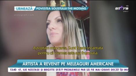 Aventura Alexandrei Stan continuă. Artista a revenit pe meleaguri americane