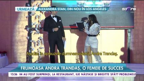 Frumoasa Andra Transaș, o femeie de succes: „Am în spate o întreagă echipă care ma susține”