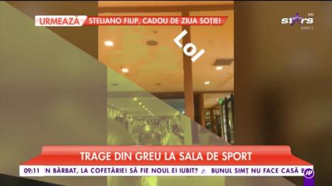 Cum se menține Ramona Gabor. Românca trage din greu la sala de sport