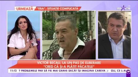 Zile decisive pentru Victor Becali. Acesta se află la un pas de eliberare