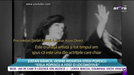 Ștefan Bănică Jr. despre vestea care a amuțit o țară întreagă: "Revista românească închide o pagină colosală. Te iubesc, Stela"