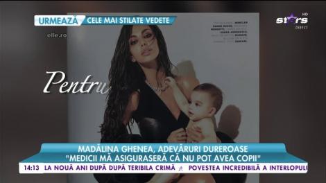 Mădălina Ghenea, adevăruri dureroase: „Am încercat să adopt un copil, dar nu am reșit”