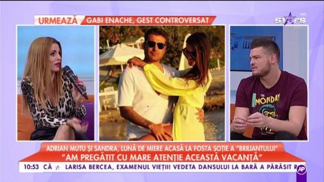 Adrian Mutu și Sandra, luna de miere acasă la fosta soție a „briliantului”: „Am pregătit cu mare atenție aceasta vacanță”