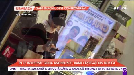 În ce investește Giulia Anghelescu, banii câștigați din muzică