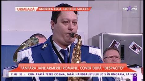 Fanfara Jandarmeriei Române, cover după „Despacito”