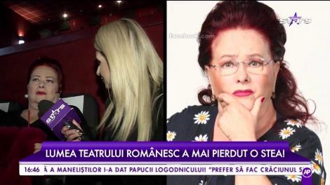 Tot ce nu știai despre viața marii artiste Stela Popescu: „Când ești pe scenă răsare soarele”