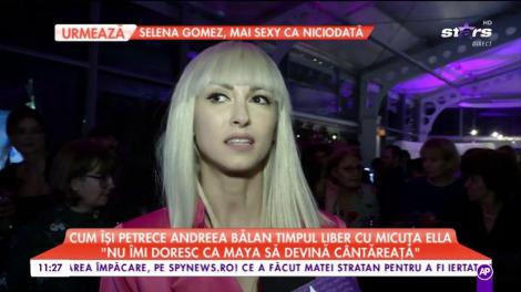 Cum își petrece Andreea Bălan timpul liber cu micuța Ella: „Eu am sacrificat tot”