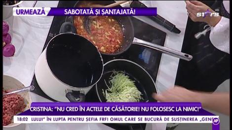 Cristina Spătar: „Nu an niciun fel de viață sentimentală!”
