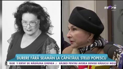 Durere fără seamăn la căpătâiul Stelei Popescu