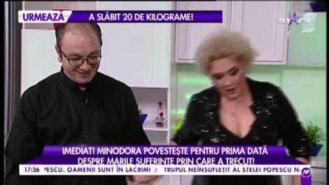 Minodora: „Sunt o artistă din toate punctele de vedere”