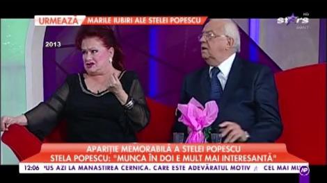 Apariție memorabilă a Stelei Popescu: „Am ținut spectacole variate de două ore”