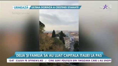 Delia și-a dus mama în vacanță la Roma. Artia i-a făcut mamei cea mai mare surpriză
